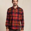 Indigo Flannel Long-Sleeve Shirt - Men's