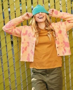 Bianca Crew Cardigan -Toad&Co Shop T1001303 Taffy Tie Dye 5