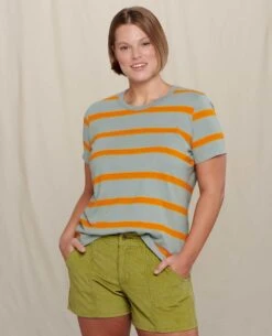 Toad&Co Shop 17 Women's Grom Ringer Crew