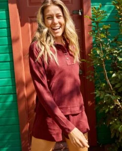 Foothill Pointelle Hoodie -Toad&Co Shop T1081203 Port 5