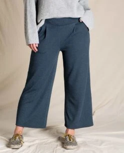 Pomona Wide Leg Pant -Toad&Co Shop T1441106 Midnight 4