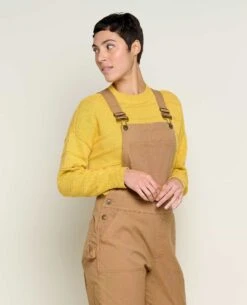 Bramble Flannel Lined Overall -Toad&Co Shop T1441201 Tabac II 3