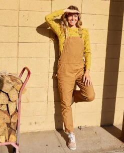 Bramble Flannel Lined Overall -Toad&Co Shop T1441201 Tabac II 6