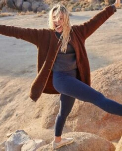 Printed Lean Legging -Toad&Co Shop T1451400 True Navy Geo Print 3