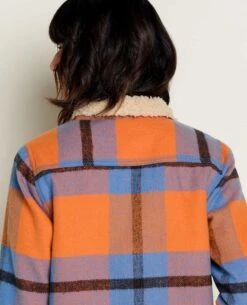 Women's Burntside Trucker Jacket -Toad&Co Shop T1541005 Mandarin 3