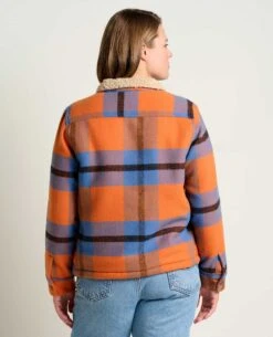 Women's Burntside Trucker Jacket -Toad&Co Shop T1541005 Mandarin 6
