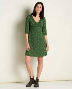 Rosalinda Dress -Toad&Co Shop T1771712 Pasture Geo Print 3