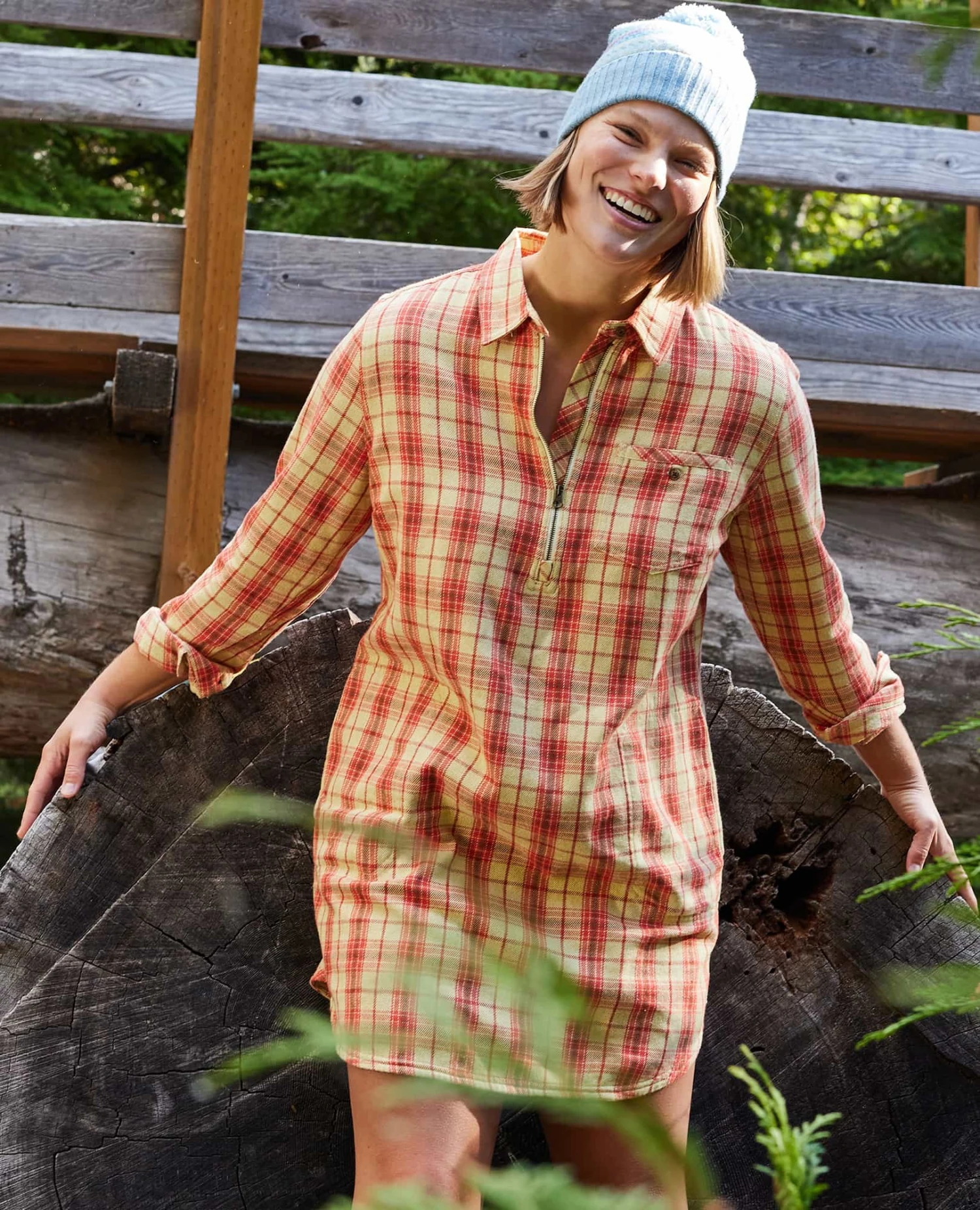 Bodie Quarter Zip Dress 5 Bodie Quarter Zip Dress - Image 5