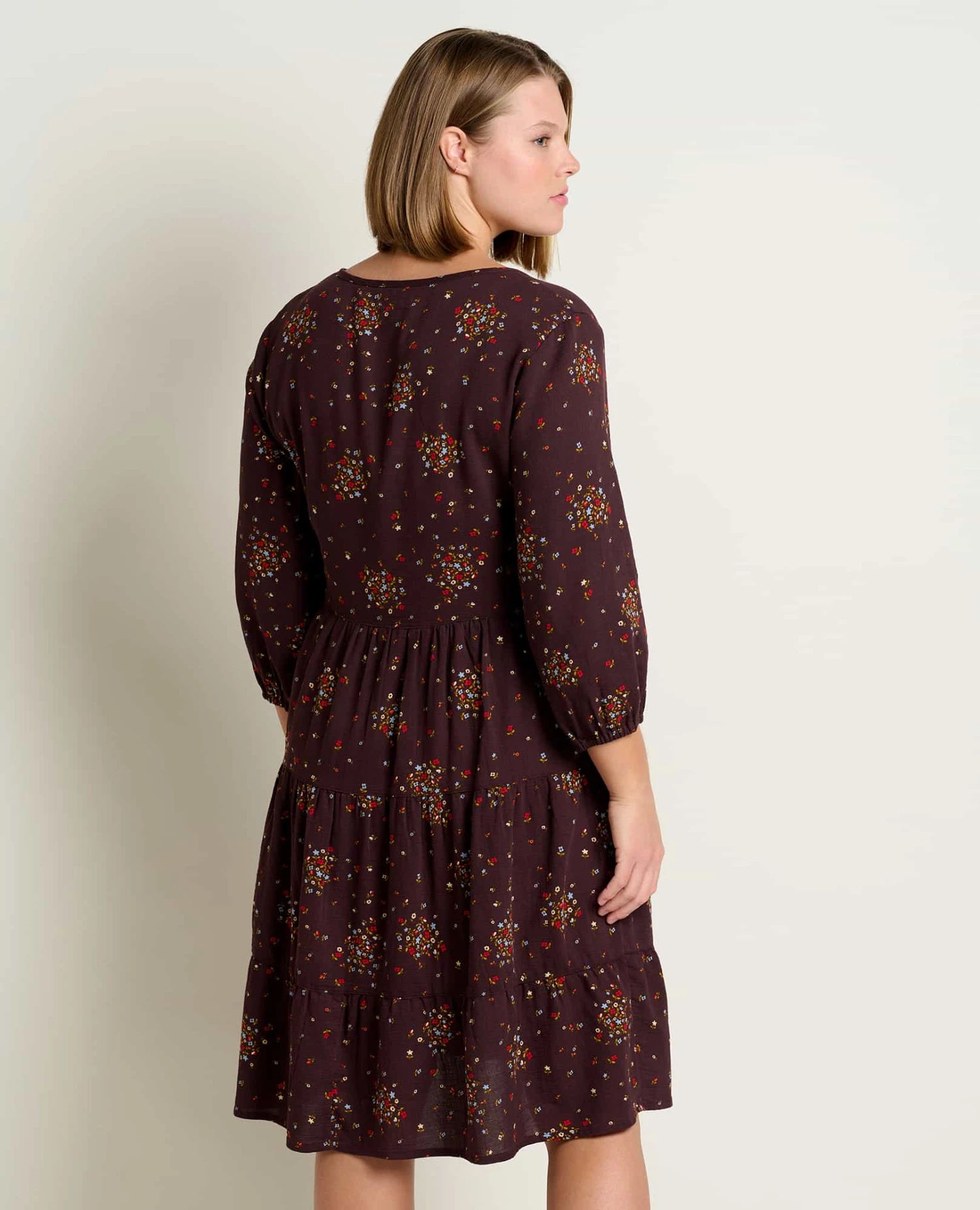 Manzana Tiered Long Sleeve Dress 6 Manzana Tiered Long Sleeve Dress - Image 6
