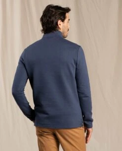 Moonwake 1/4 Zip Pullover -Toad&Co Shop T2081106 TRUE NAVY 2