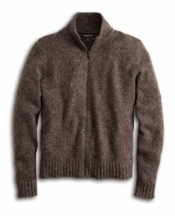 Men's Wilde Zip Sweater -Toad&Co Shop T2232201 Brown Sugar 4