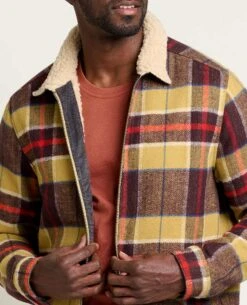 Men's Burntside Trucker Jacket -Toad&Co Shop T2541002 Mantis 4