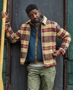 Men's Burntside Trucker Jacket -Toad&Co Shop T2541002 Mantis 6